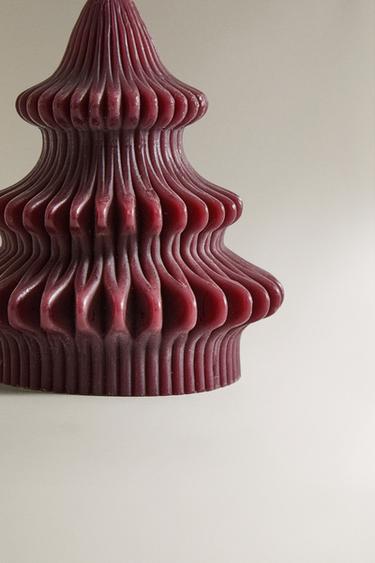GINGERBREAD SCENTED TREE CANDLE - Red by Zara - Image 3