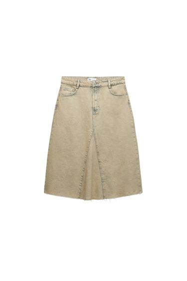 ΧΑΜΗΛΟΜΕΣΟ ΤΖΙΝ TRF SLIM FOLDED FIT