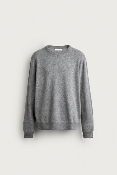 Zara VABALT LANGEV VILLANE KAMPSUN - Grey marl