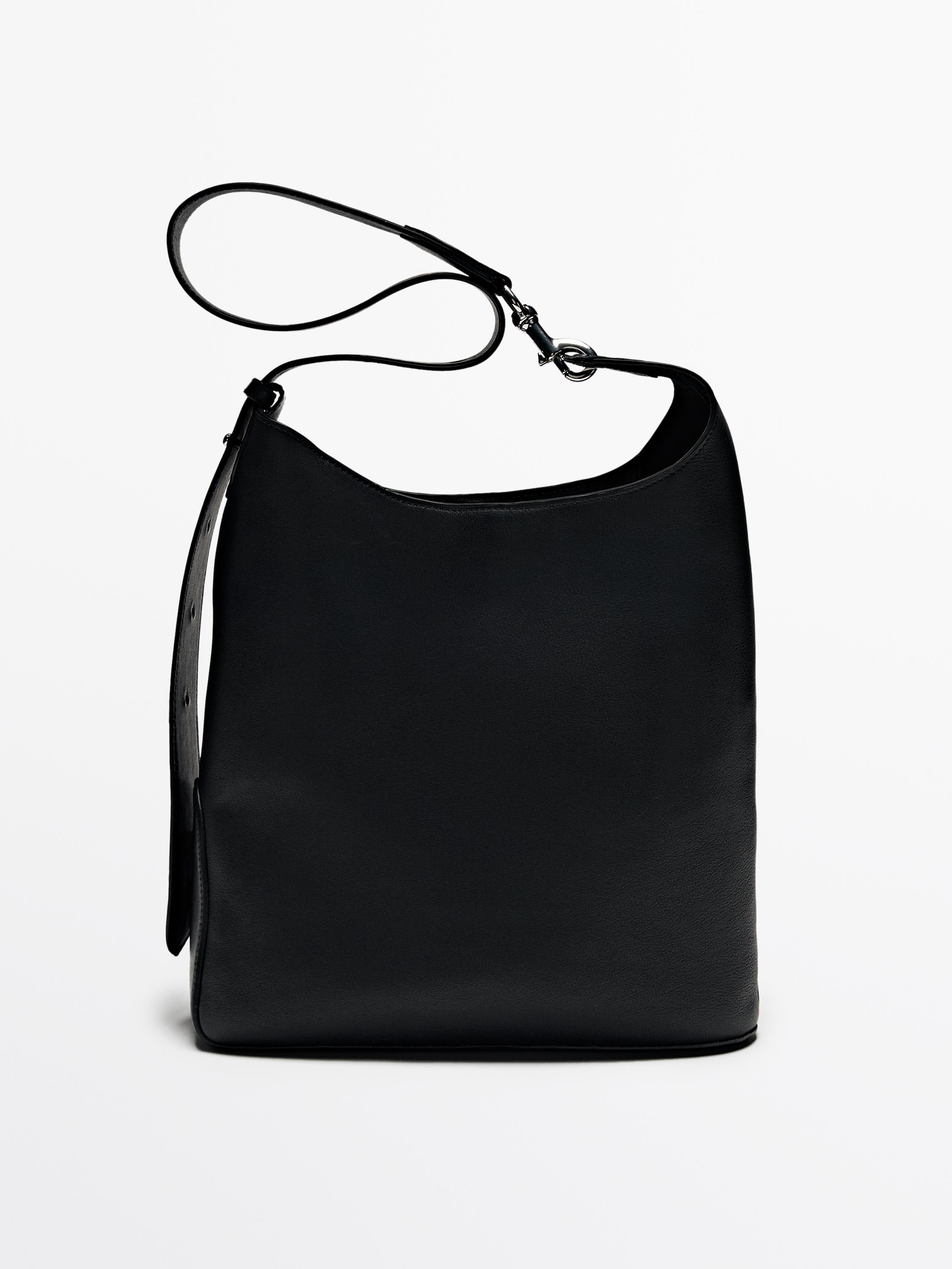 Zara Soft Leather Bucket deals Bag