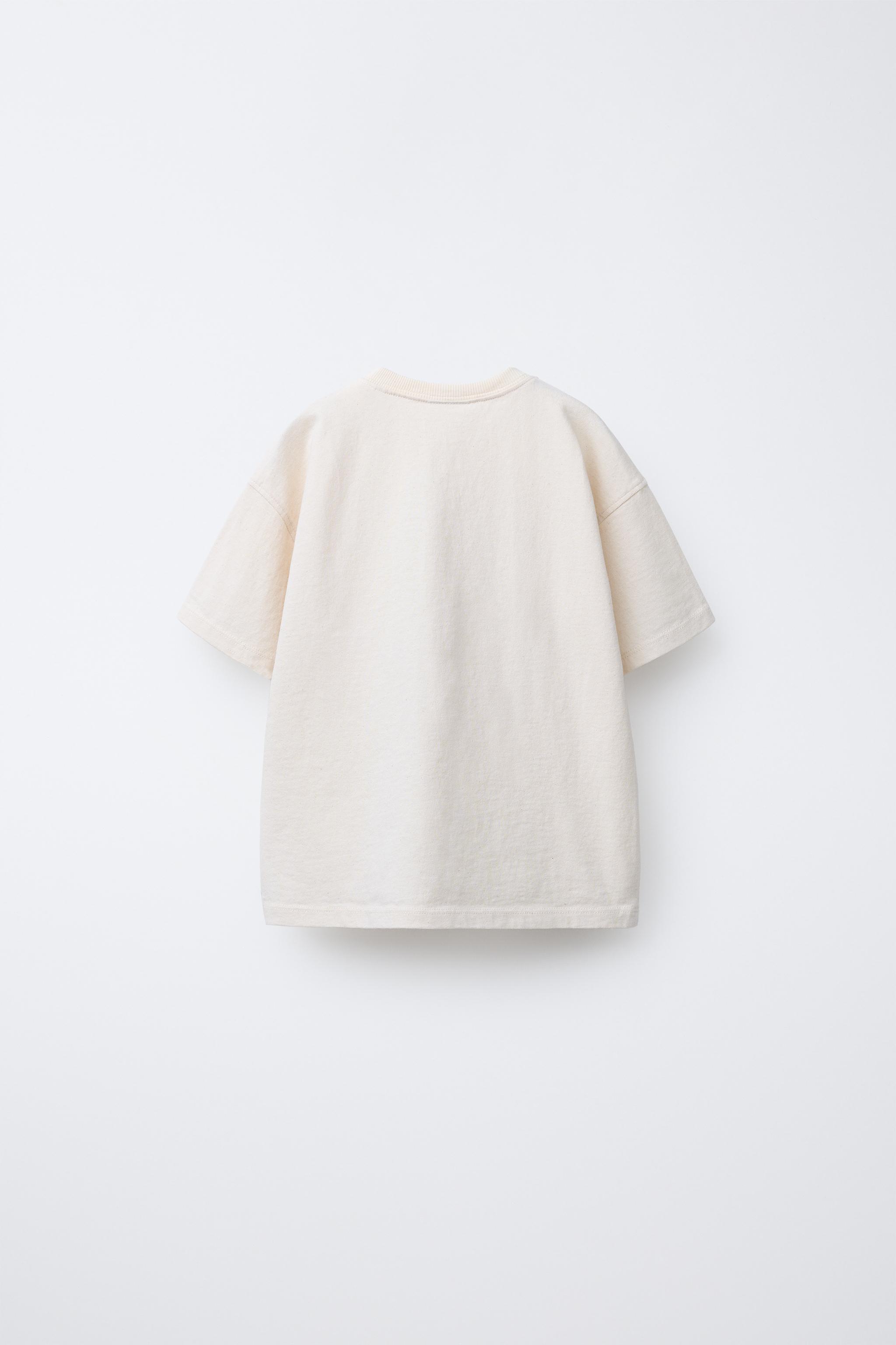 ★ドイツ発*ZARA*新作*TEXT プリント長袖Tシャツ/ECRU★ テキストプリント Tシャツ - エクリュ | ZARA Japan / 日本