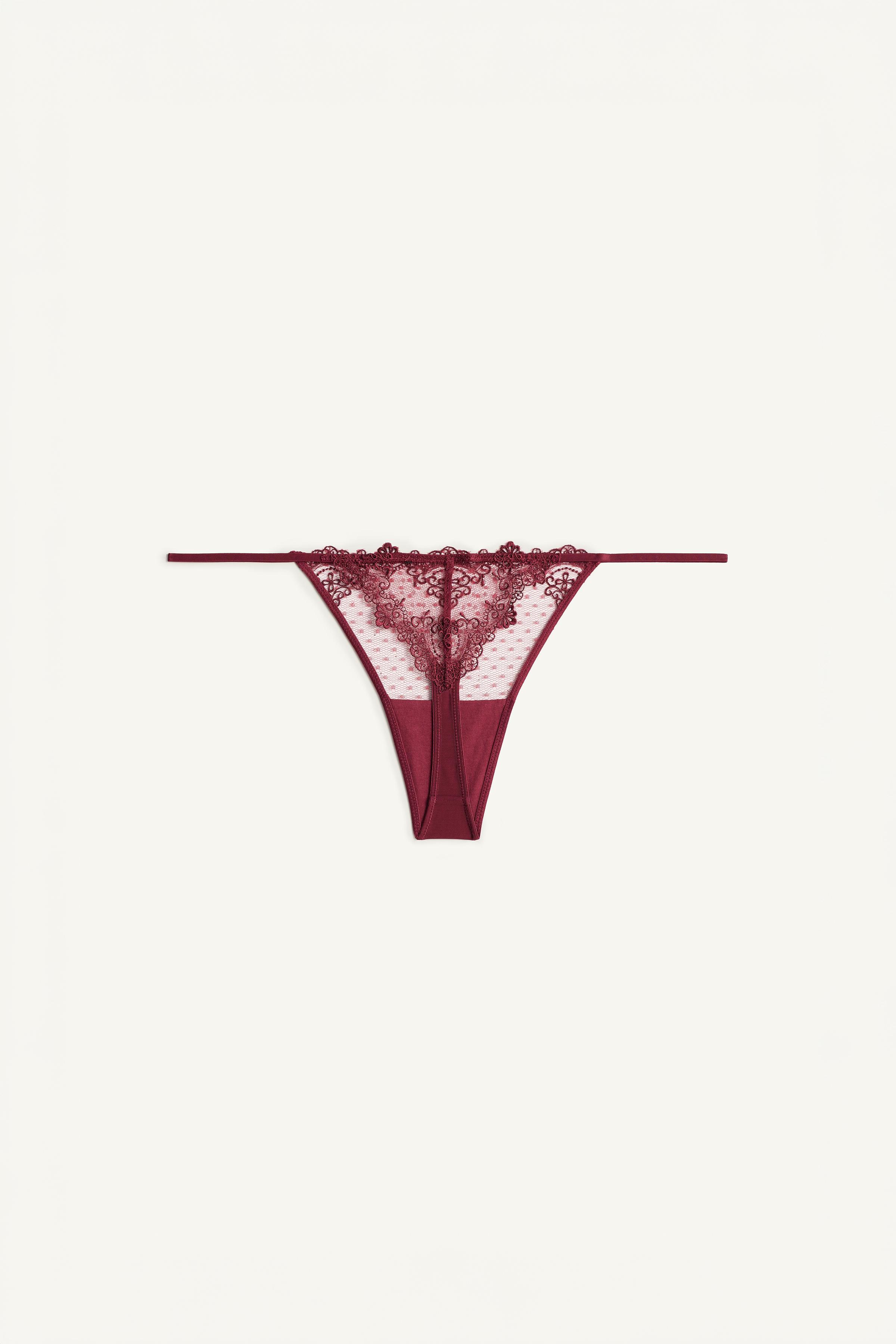 TANGA EN DENTELLE LIMITED EDITION
