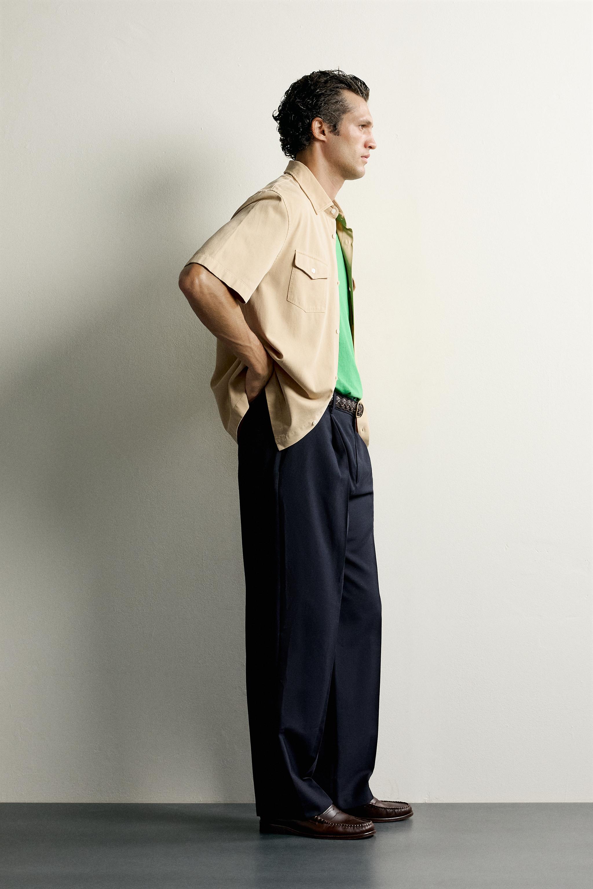 LYOCELL-COTTON REGULAR FIT SHIRT