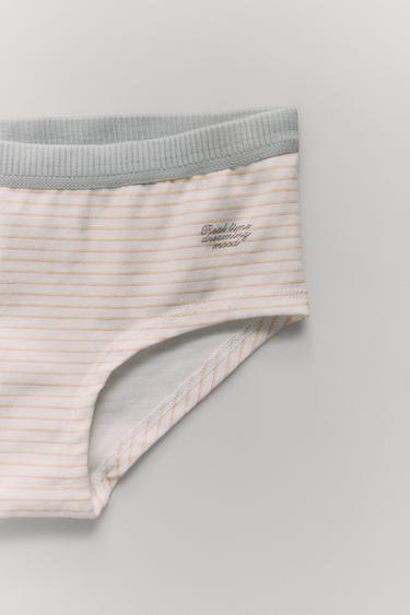 6-14 AÑOS/ PACK SEIS BRAGUITAS RAYAS - Multicolor de Zara