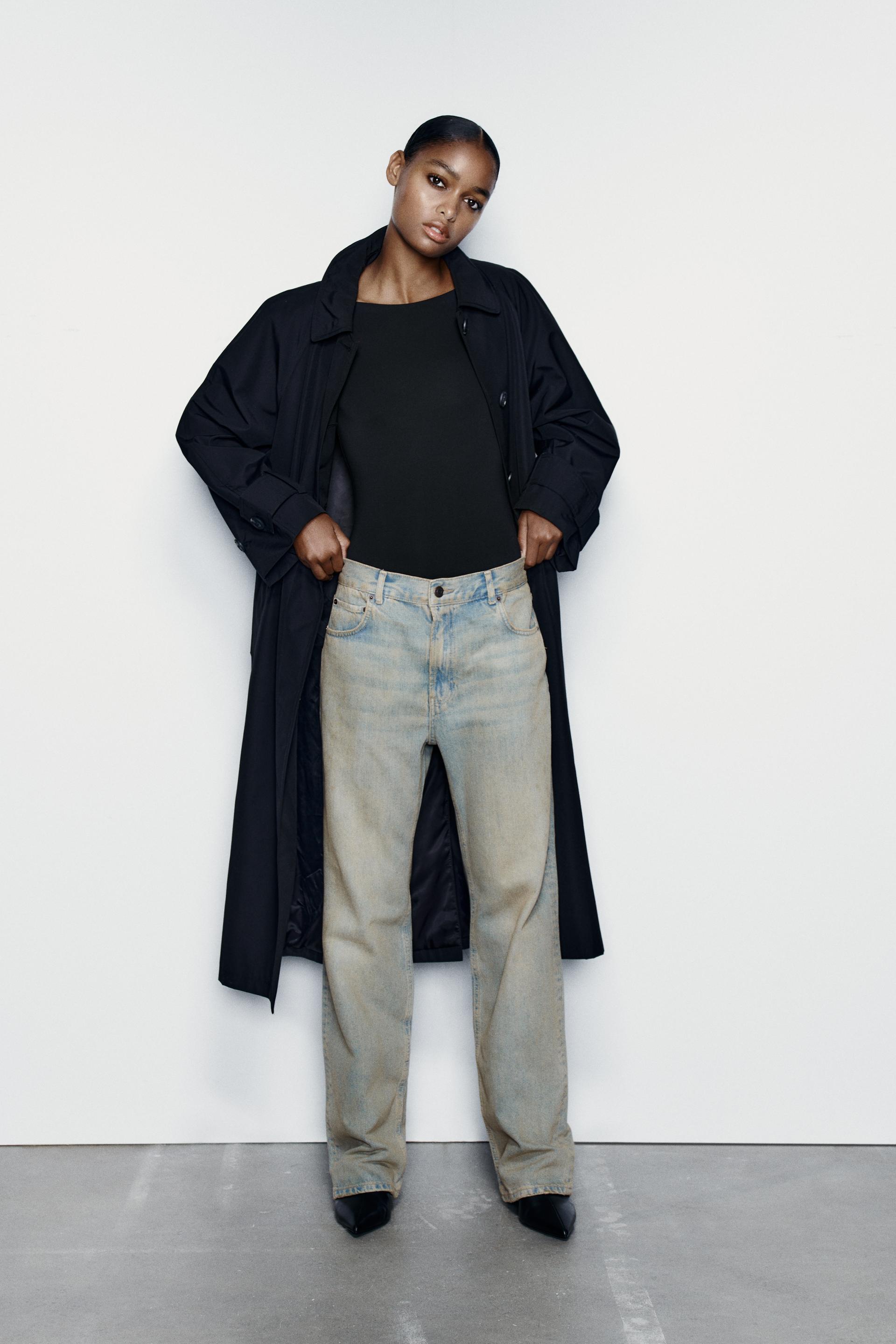 POLYAMIDE BODYSUIT Black ZARA India