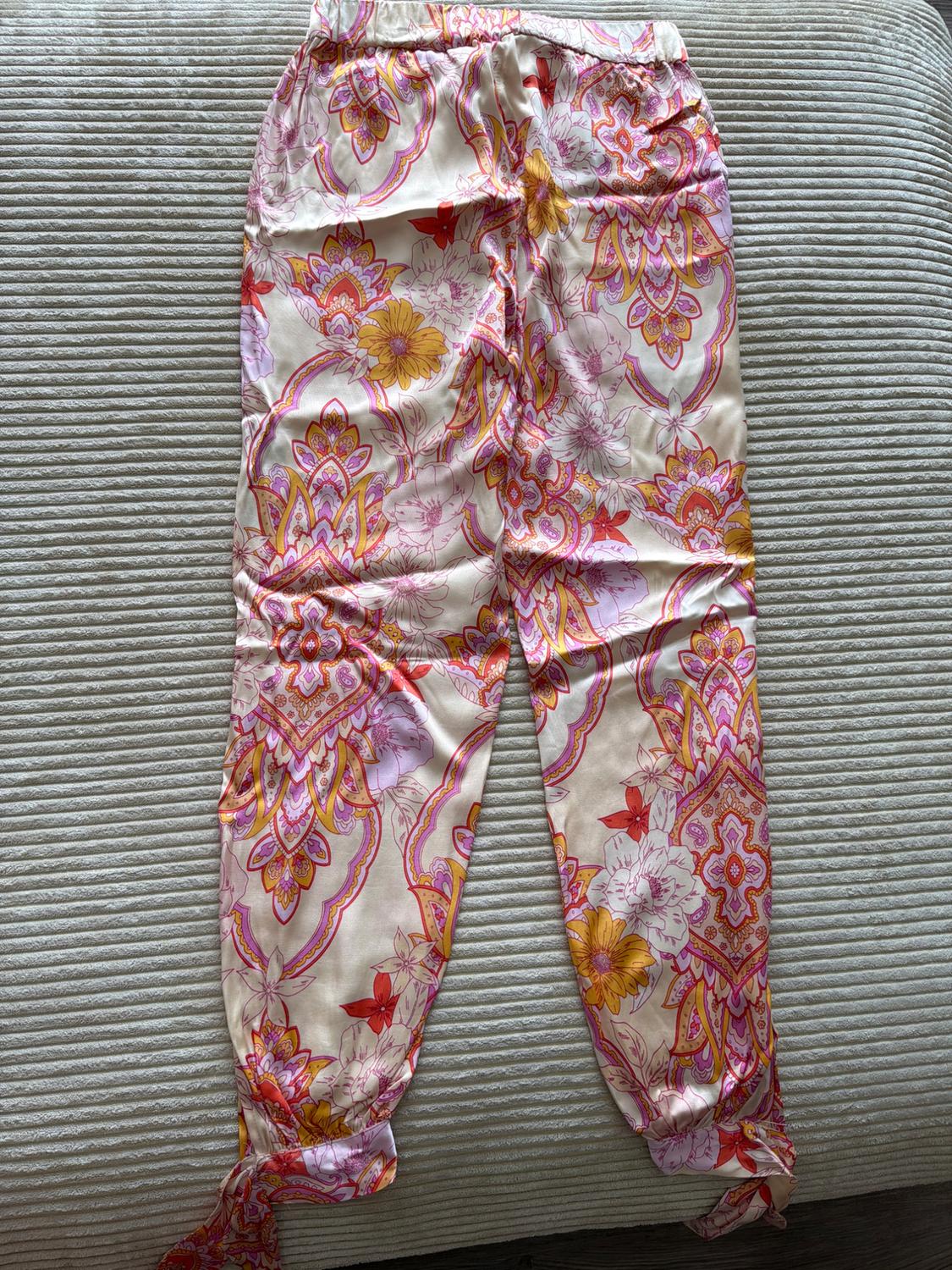 TIED PRINTED PANTS - Image 4