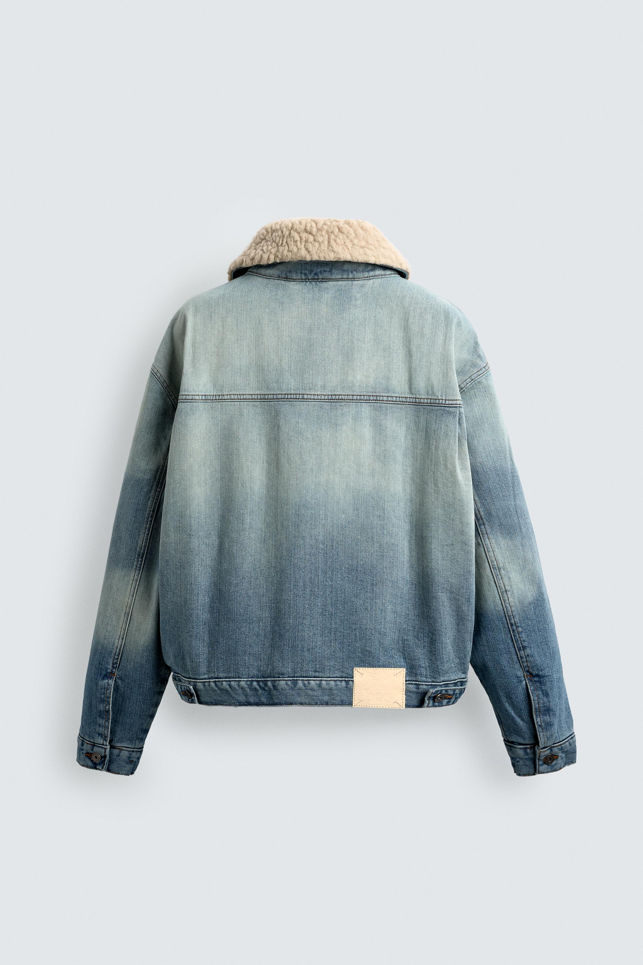 PLEATED DENIM JACKET X SR_A