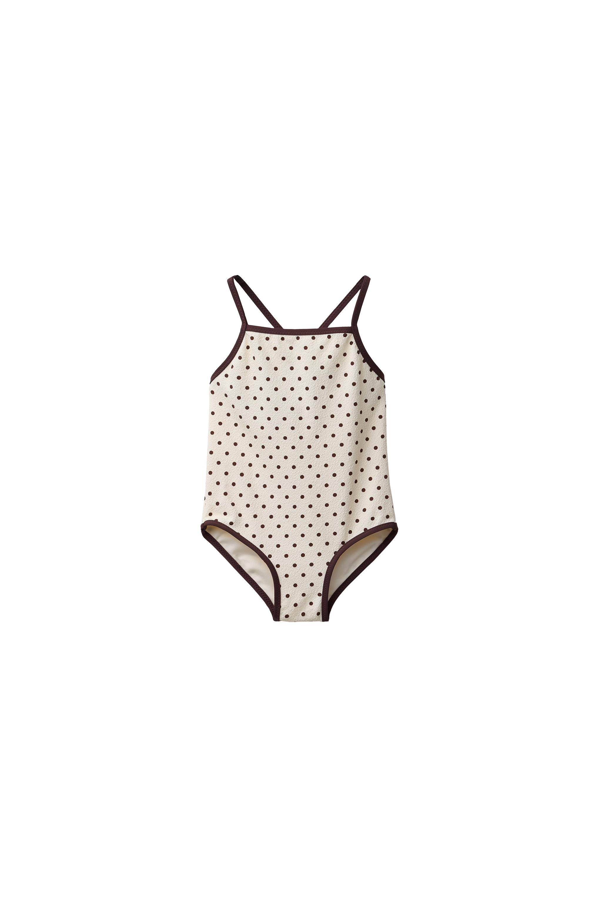 2-6歳/ ドットプリントテクスチャースイムウェア - エクリュ | ZARA