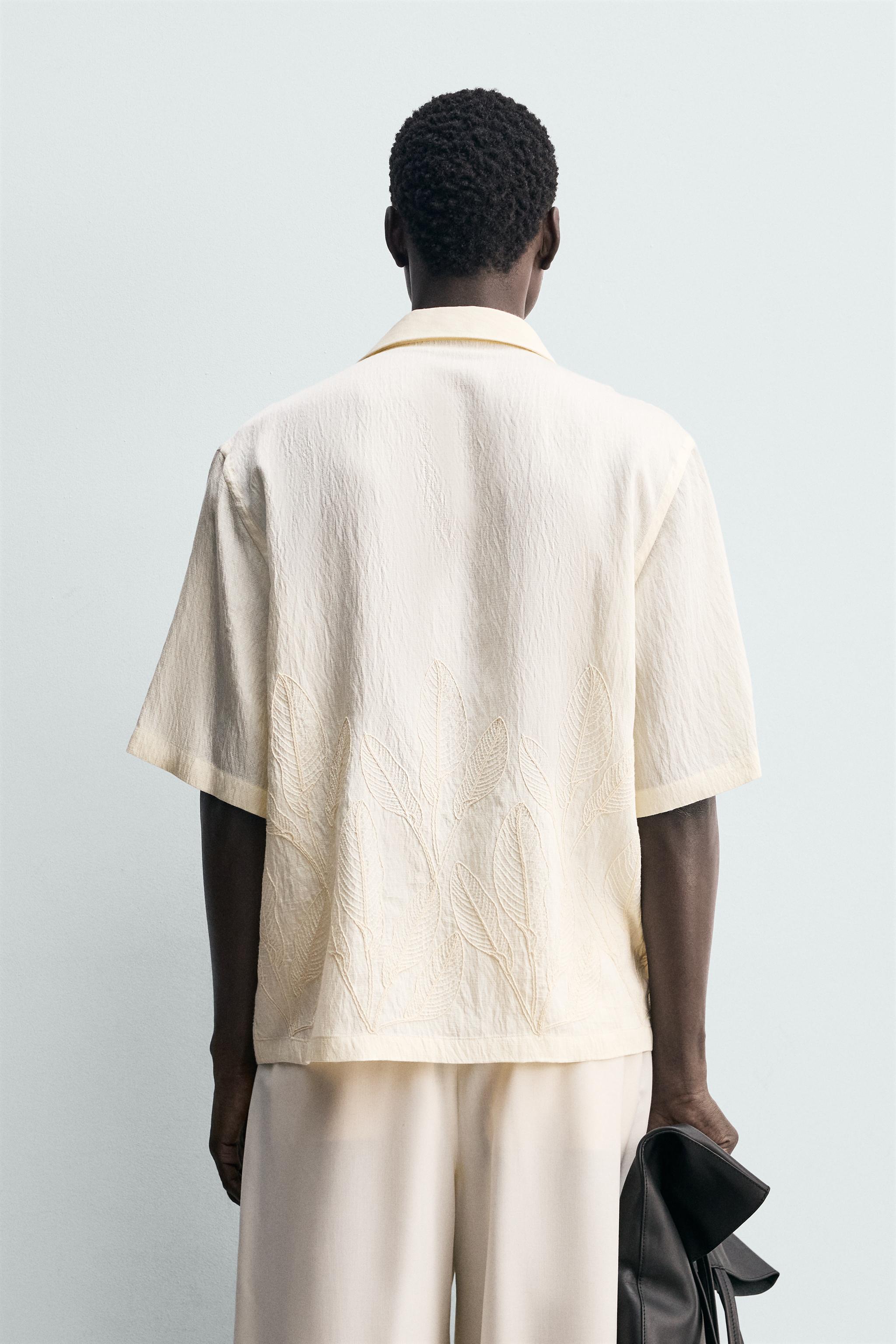 CHEMISE BRODERIE FLORALE