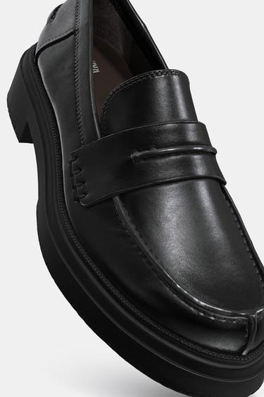 MOCASSINS À MASQUE - Noir de Zara - Image 5