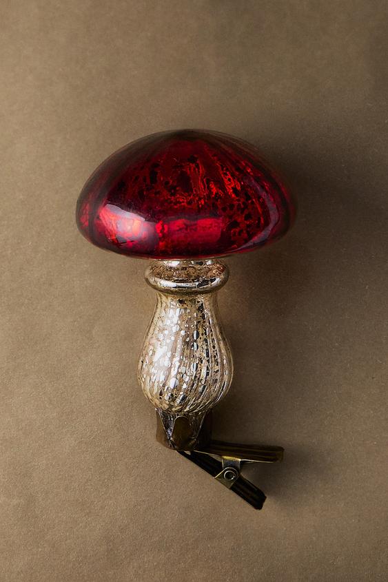 ORNEMENT SAPIN CHAMPIGNON NOËL - Rouge | ZARA France
