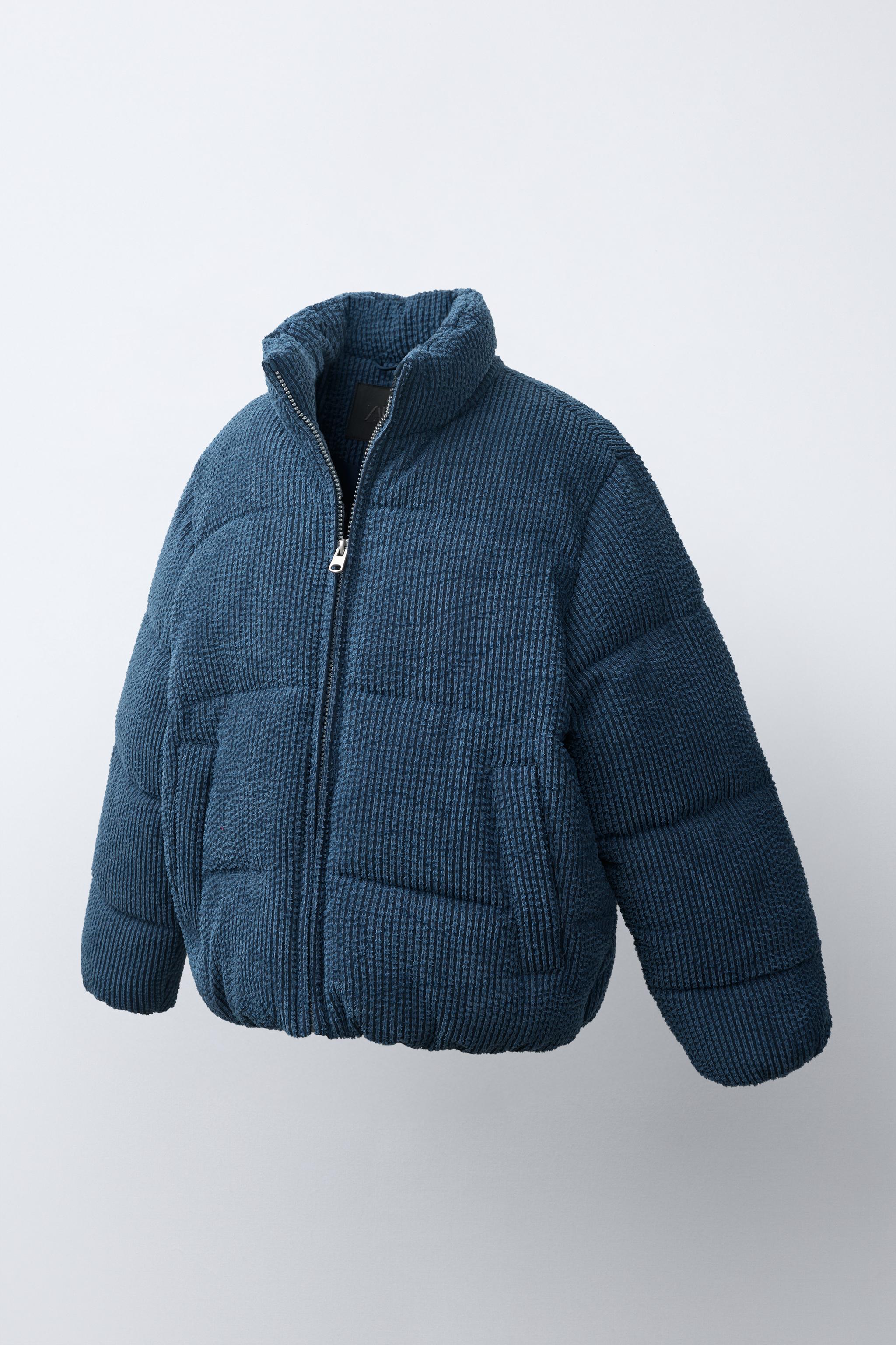 BLOUSON MATELASSÉ EN VELOURS CÔTELÉ