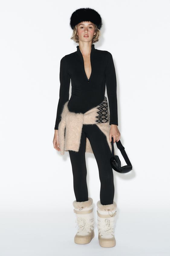 SEAMLESS MERINO WOOL BLEND T-SHIRT SKI COLLECTION