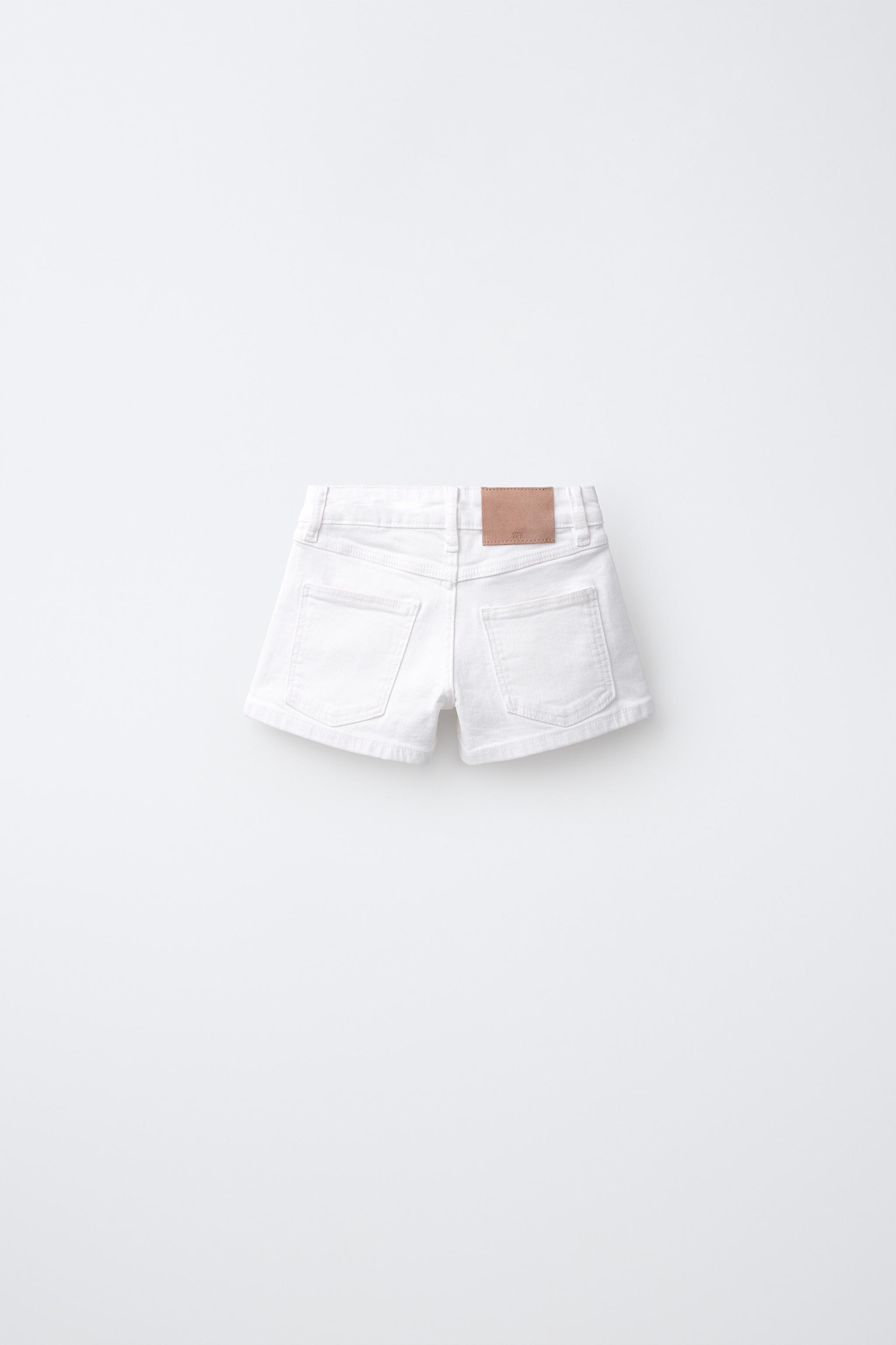 FLORAL RHINESTONE DENIM SHORTS