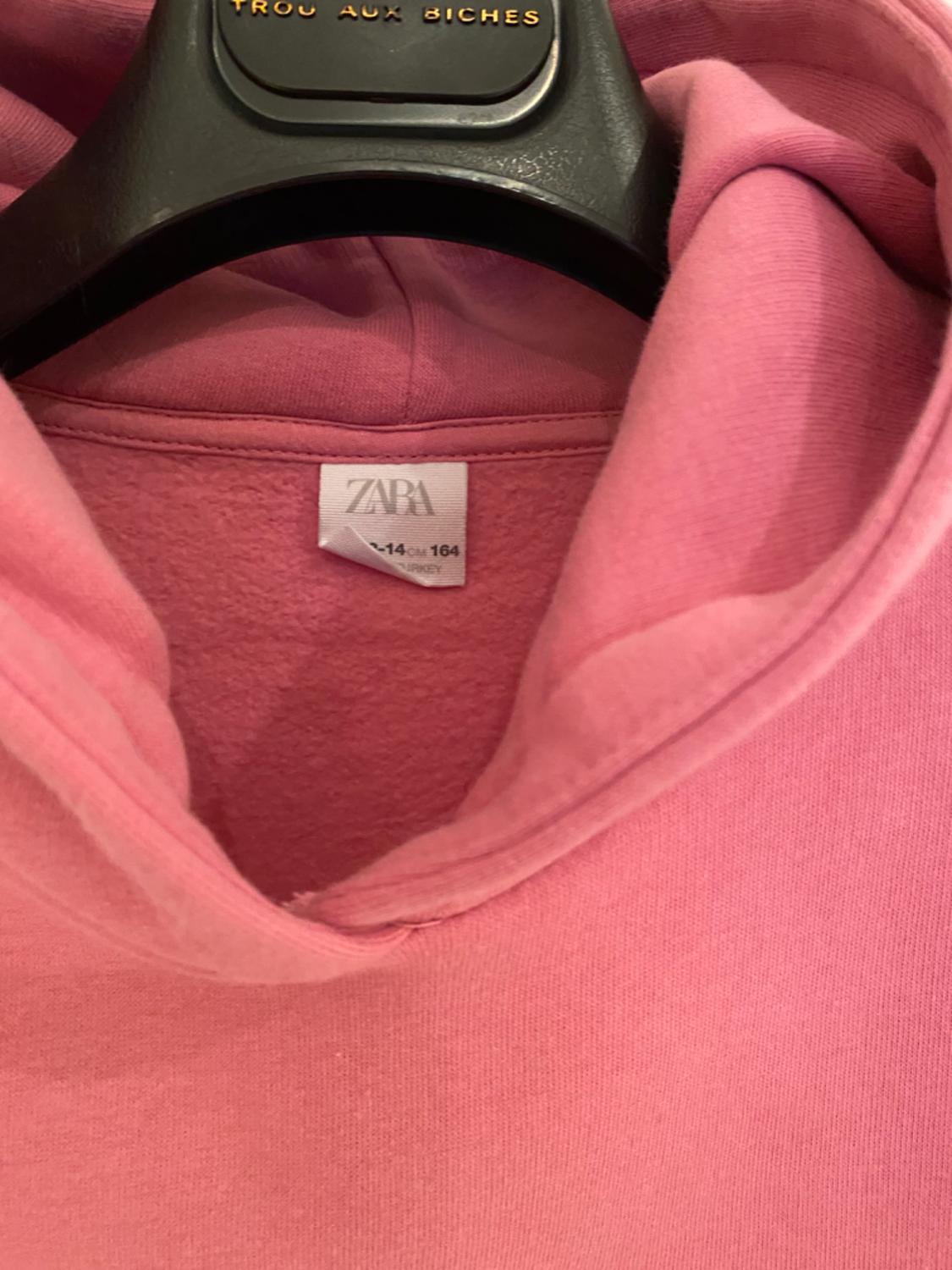 PLAIN HOODIE WITH RIBBED TRIMS - Image 5