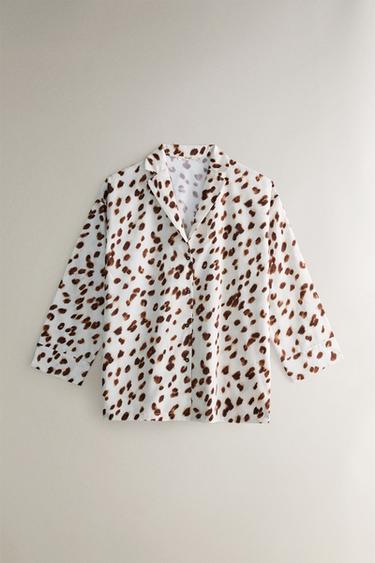 CAMISA PRINT ANIMAL - Leopardo da Zara - Imagem 0