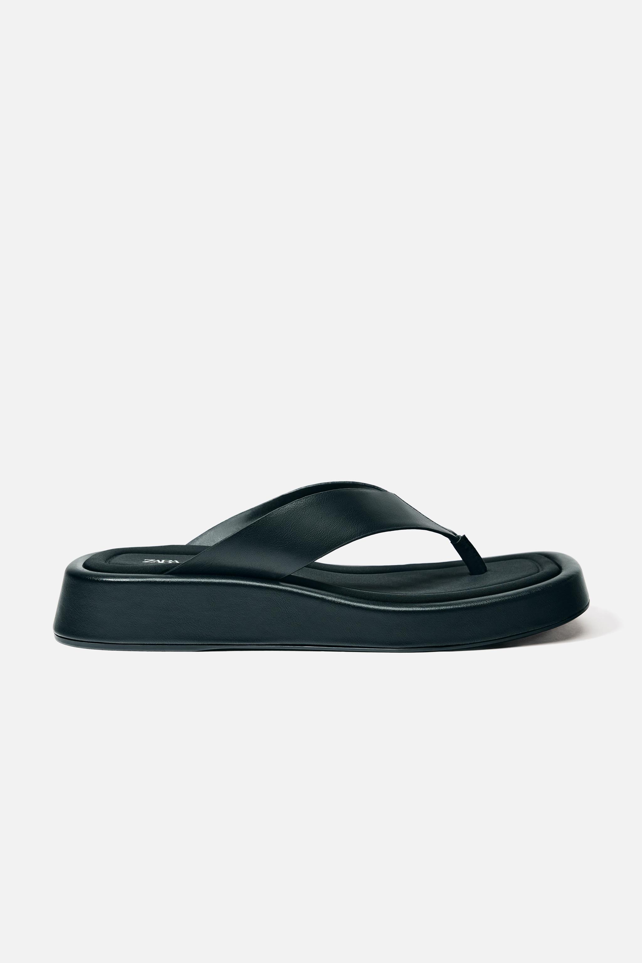 バックル付きサンダル - ブラック | ZARA Japan / 日本