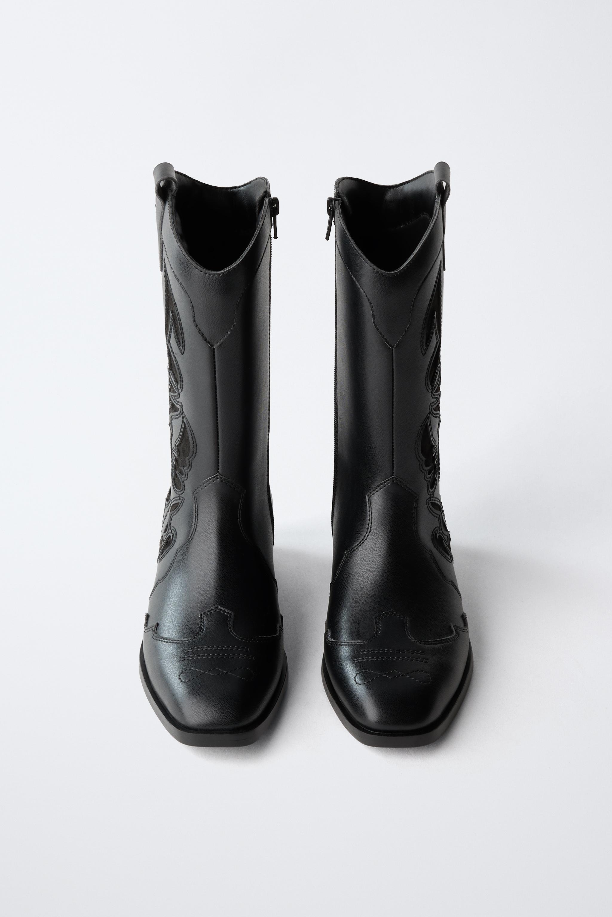 COWBOY BOOTS - Black | ZARA Turkey