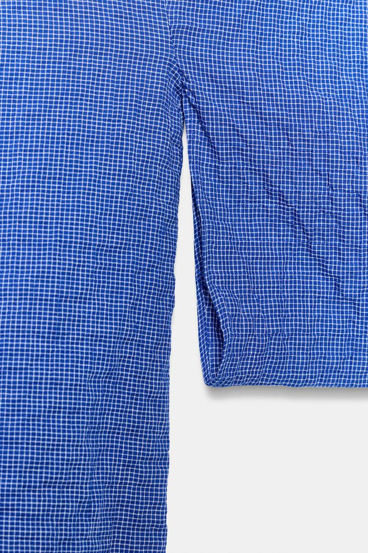 Camisa a cuadros de la colección ZW 7