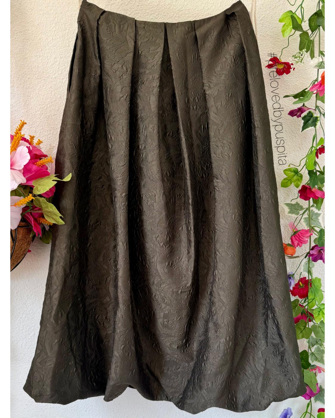 ZW COLLECTION VOLUMINOUS JACQUARD SKIRT - Image 2