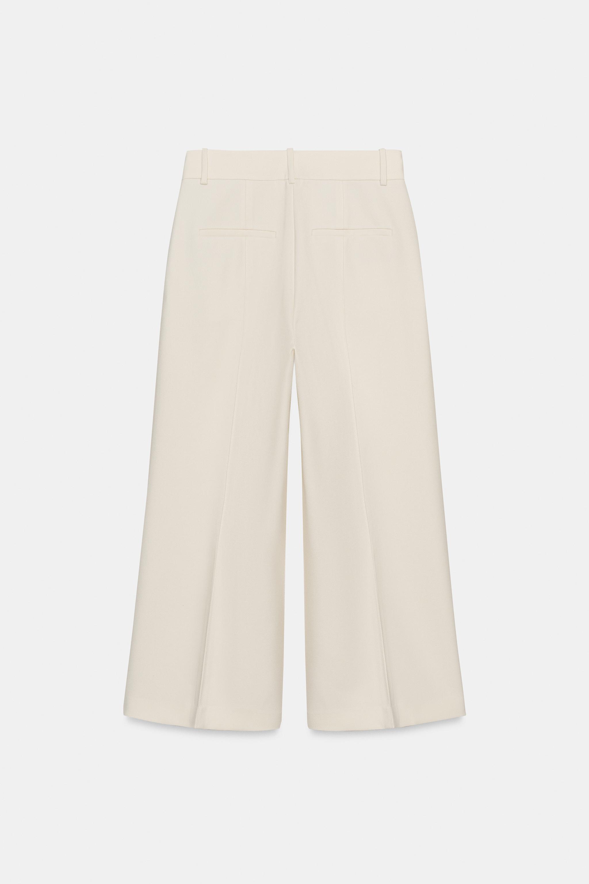 ZW COLLECTION PINTRUCK CROPPED PANTS