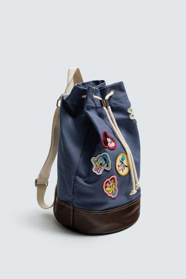 BUCKET BACKPACK HARRY LAMBERT FOR ZARA X DISNEY - Blue by Zara - Image 1