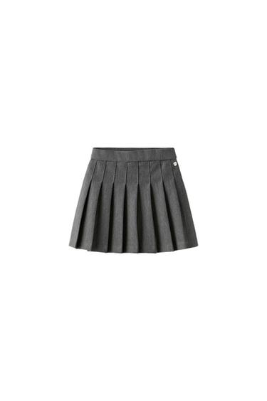 BOX PLEAT SKIRT