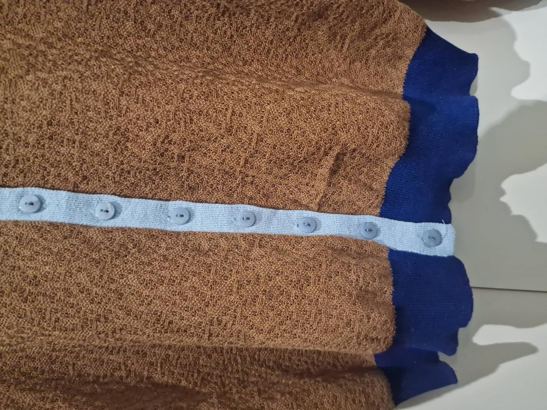 COLOUR BLOCK CARDIGAN - Image 3