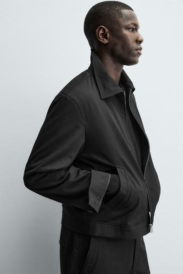 SURCHEMISE REGULAR FIT - Noir de Zara - Image 4