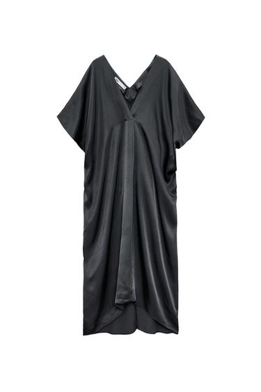 SATIN TUNIC DRESS