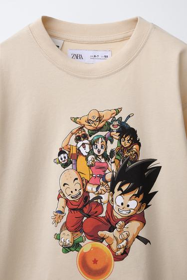 DRAGON BALL © EMBOSSED T-SHIRT - Ecru / Beige by Zara - Image 2