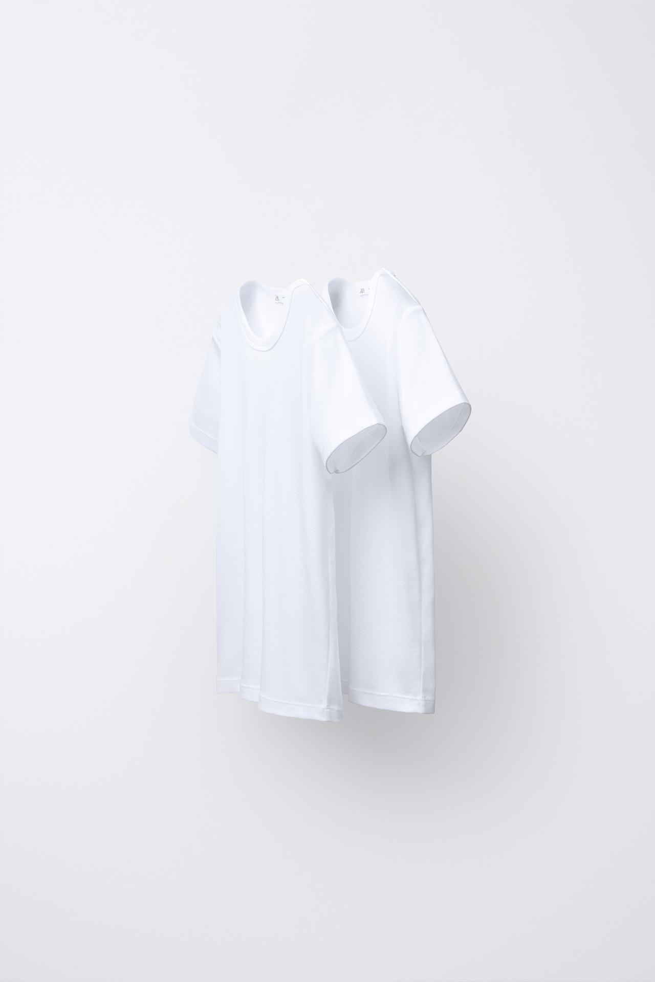 TWO-PACK OF SHORT SLEEVE T-SHIRTS — White