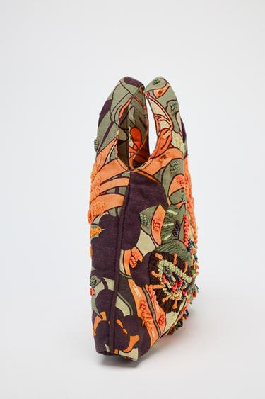SAC FANTAISIE MULTICOLORE - Orange de Zara - Image 5