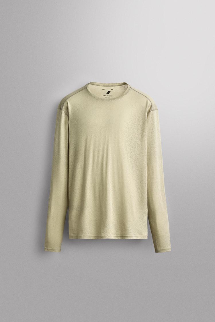 LIGHTWEIGHT COTTON - LINEN T-SHIRT