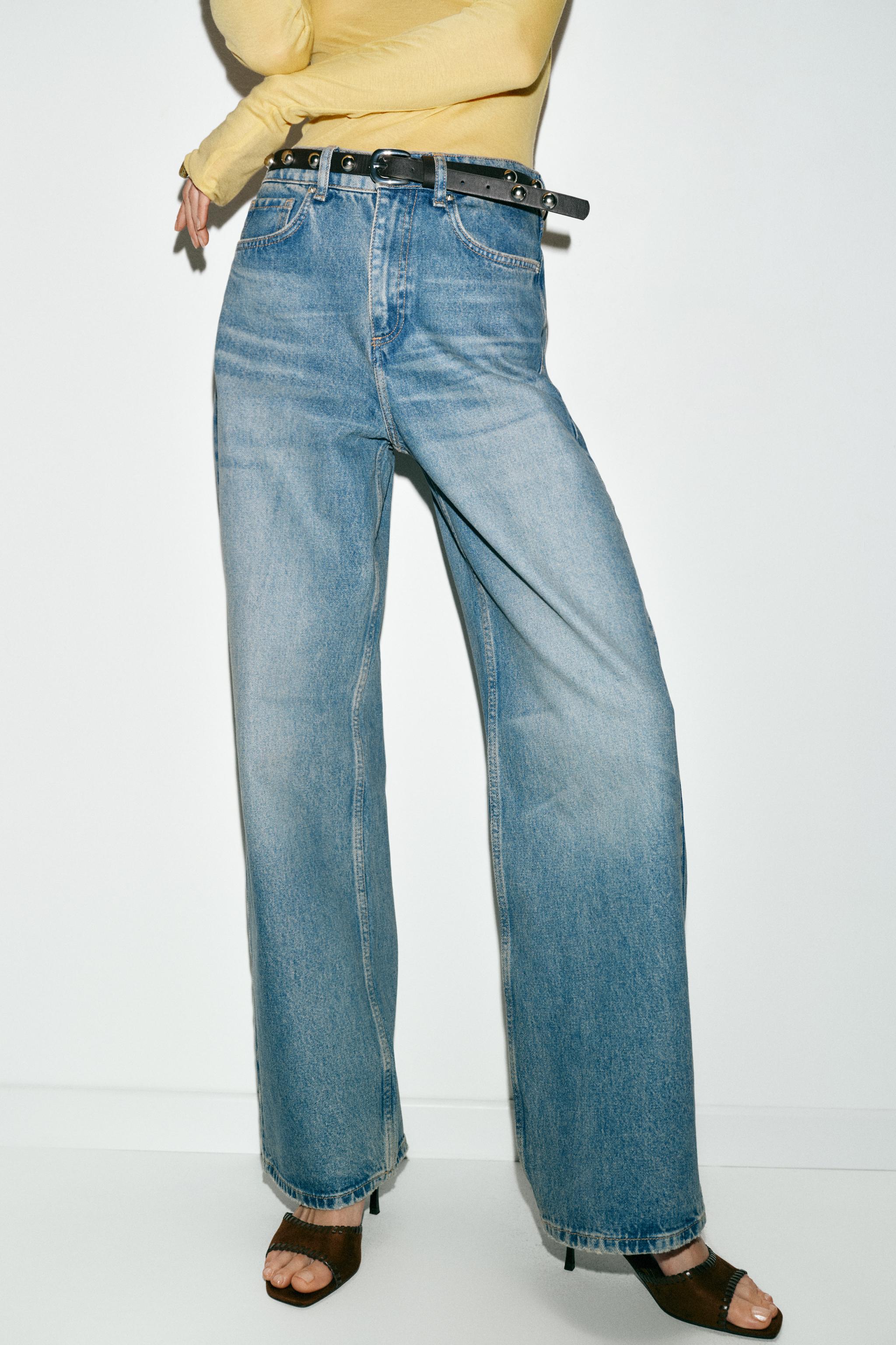 JEAN Z1975 DROIT EFFILÉ TAILLE HAUTE AVEC CEINTURE