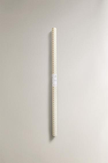 눈송이 크리스마스 선물 포장지 - Zara의 크림 - 이미지 0