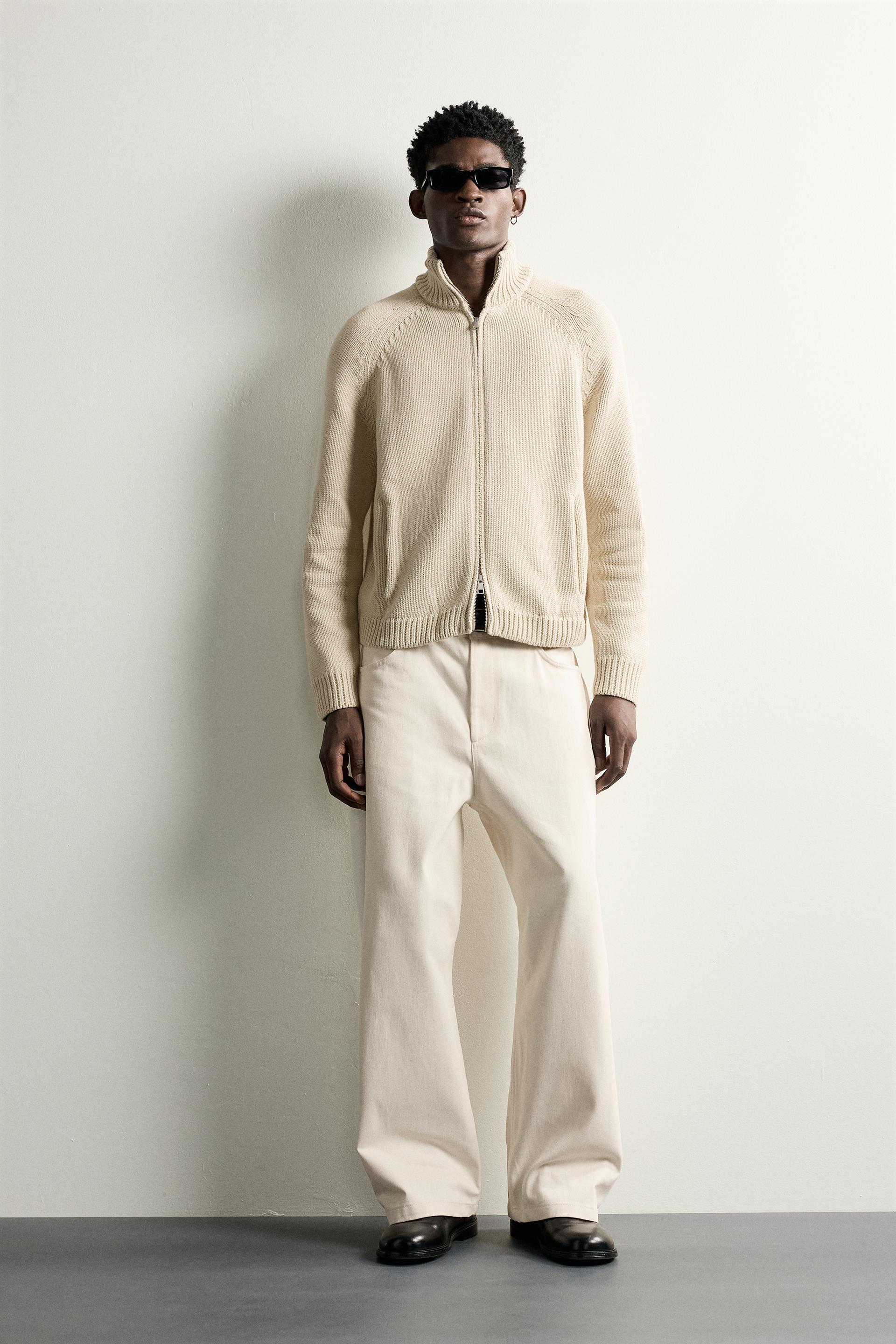 Washed Textured Cardigan