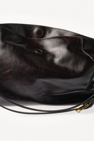 SAC EN CUIR WILLY CHAVARRIA X ZARA - Chocolat de Zara - Image 3