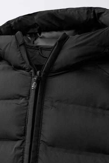 ULTRALIGHT HOODED JACKET - Black by Zara - Image 4