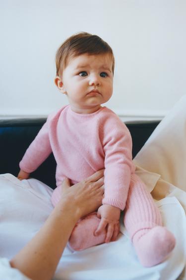 100% CASHMERE SOCKS - Pink by Zara