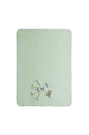 KIDS’ MIKE WAZOWSKI MONSTERS, INC. ©DISNEY/PIXAR BLANKET - Green by Zara