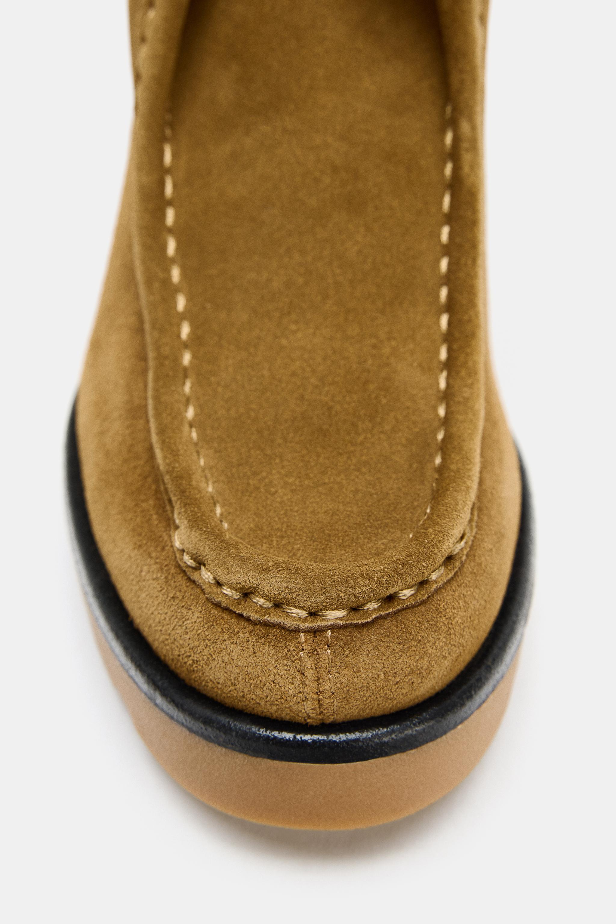 LACED HEELED ANKLE BOOTS