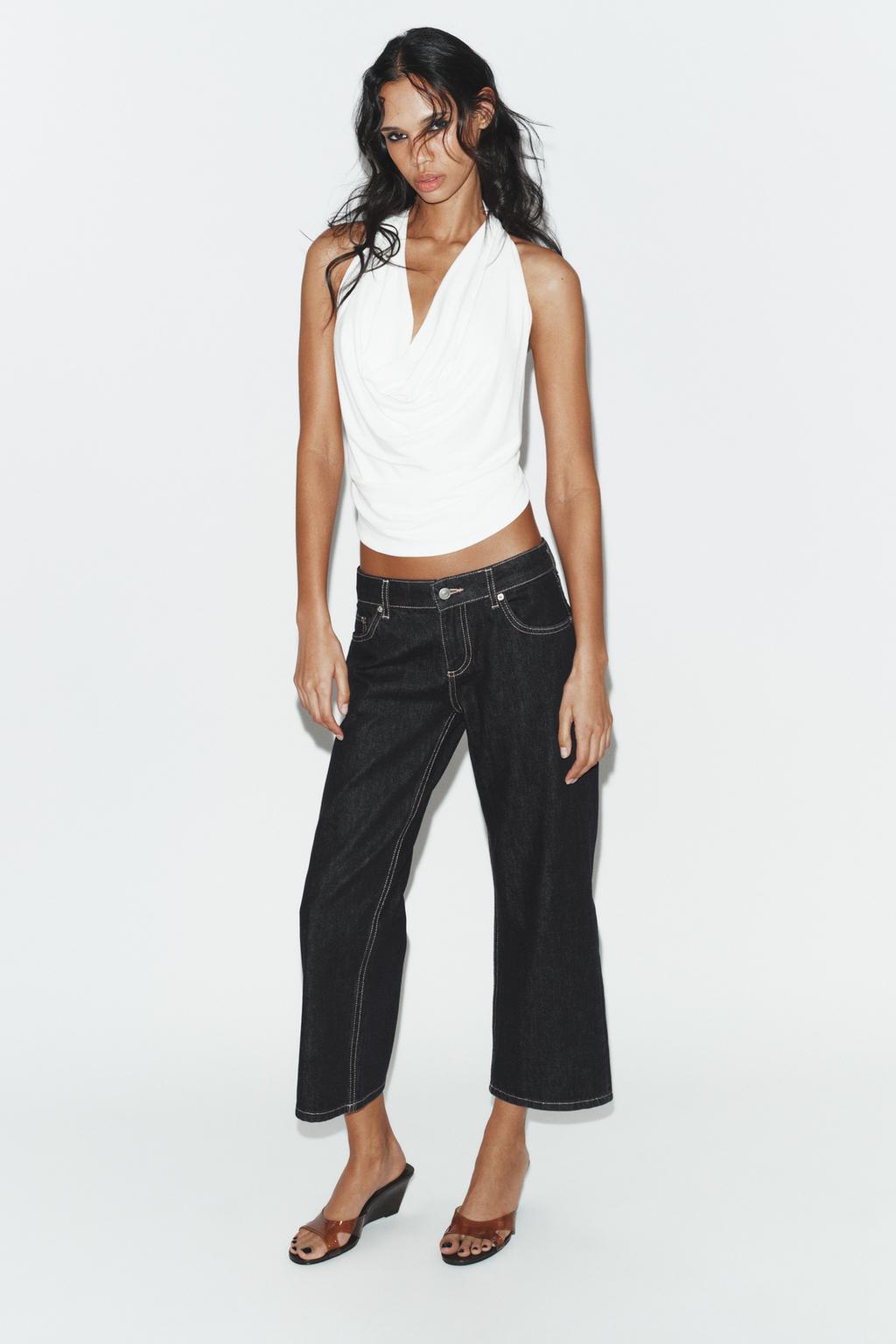 DRAPED HALTER TOP - image 2