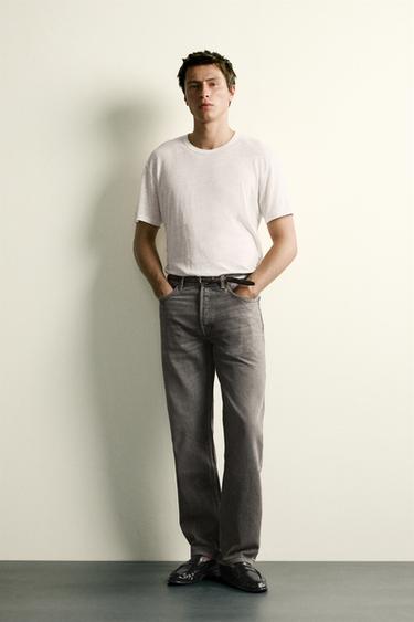 TEXANS STRAIGHT FIT - Gris de Zara