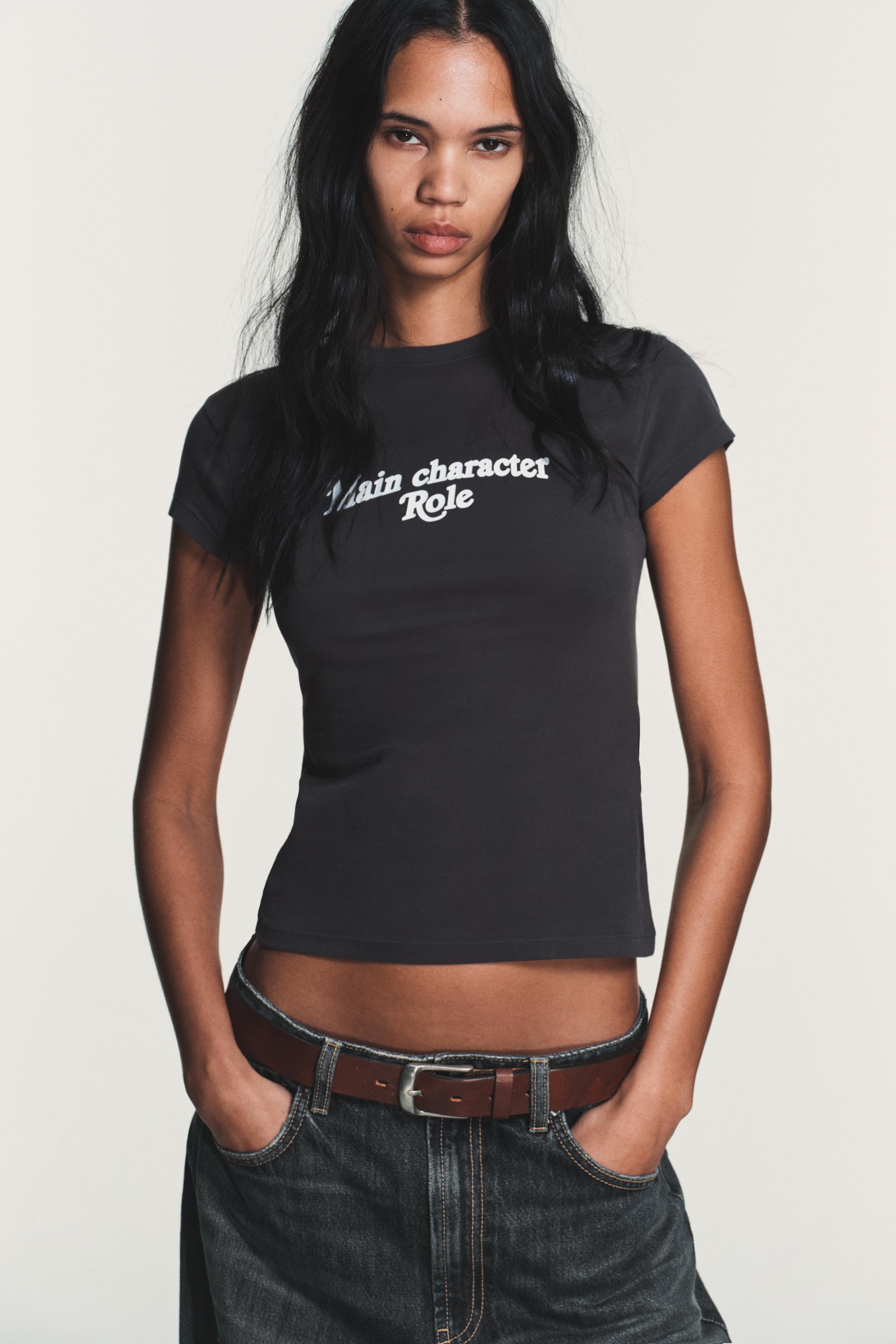 グラフィック＆メッセージTシャツ | ZARA 日本