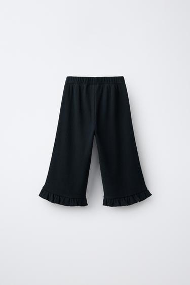 SOFT TOUCH FLARE PANTS — Anthracite grey 2