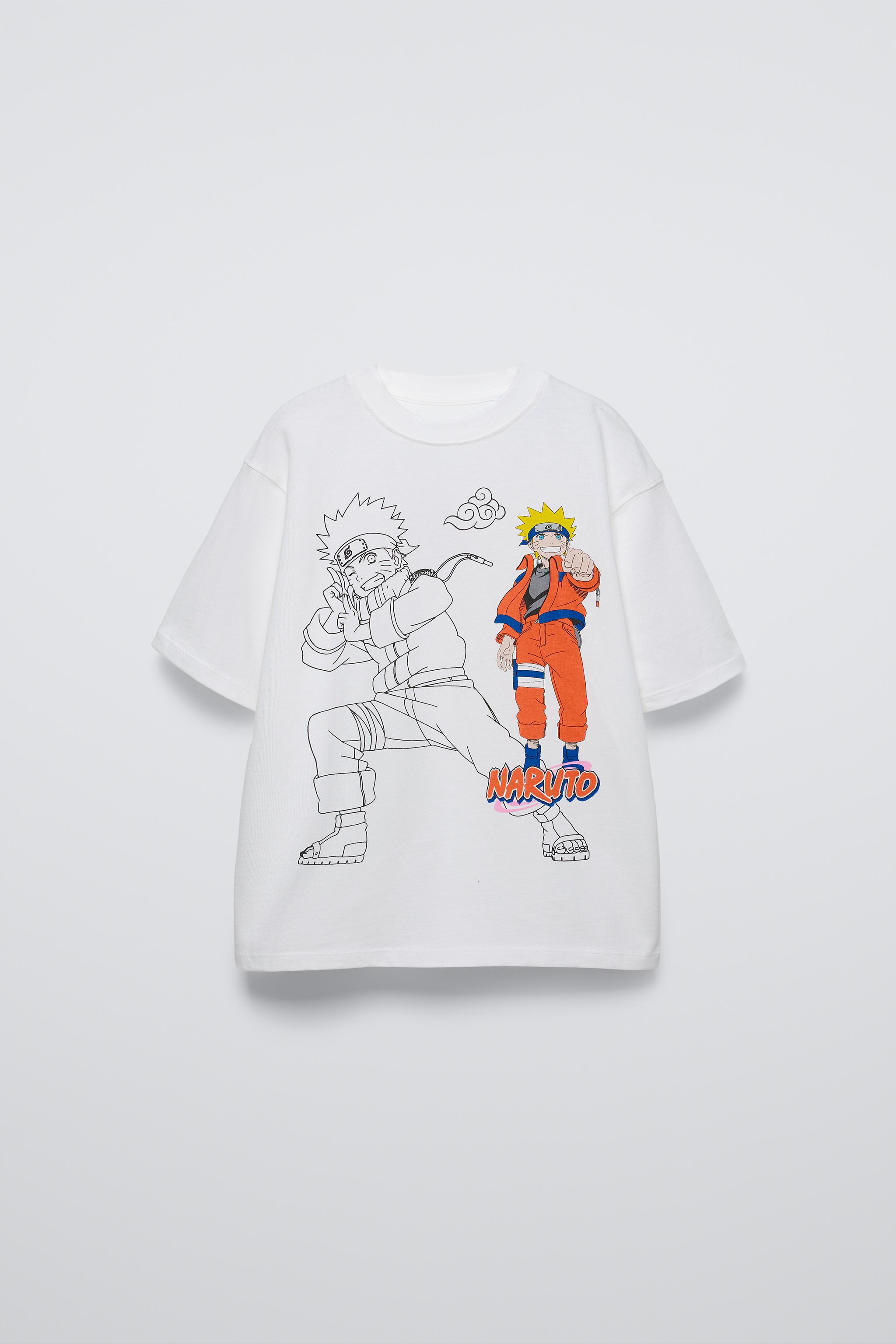 CAMISETA NARUTO DRAGON BALL