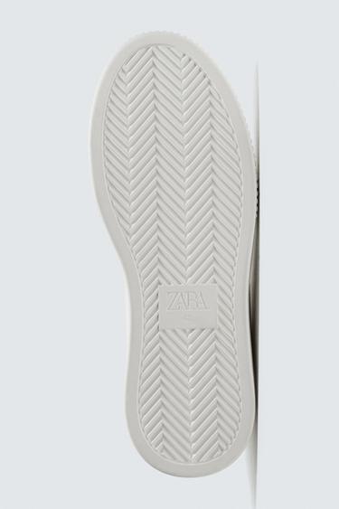 BASKETS VOLUME MONO couleur - Blanc de Zara - Image 6