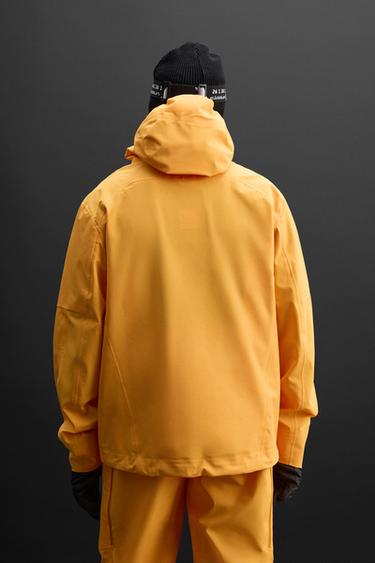 WATERPROOF SKI PARKA WITH POUCH POCKET - Yellow by Zara - Image 2