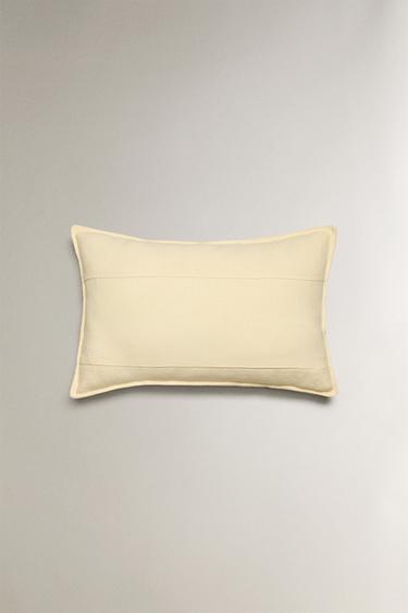 CAPA ALMOFADA PESPONTO - Amarelo da Zara